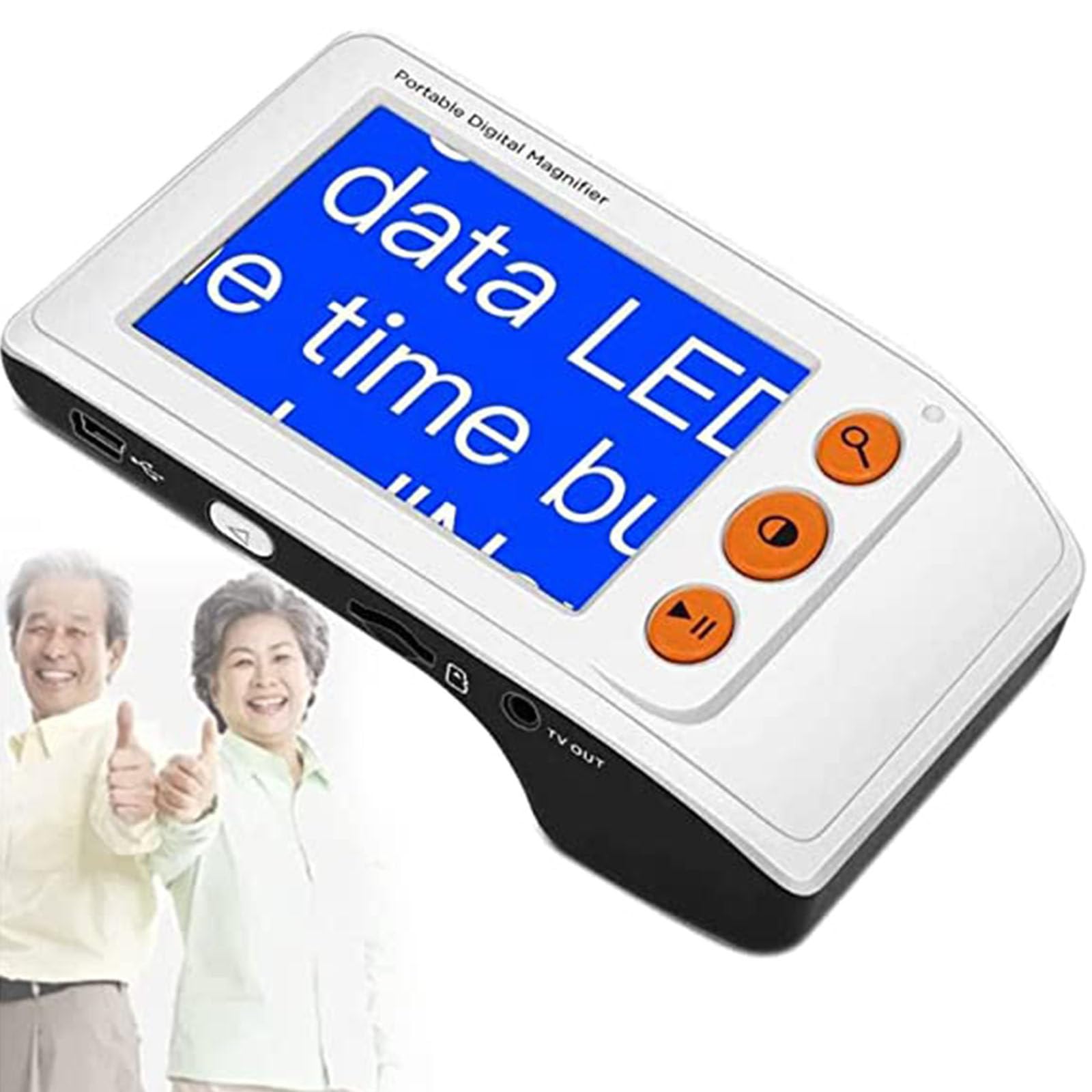 Amazon.com: 3.5 Inch Digital Magnifier,Portable Electronic Video